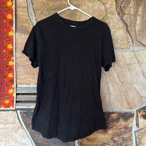 Black long t-shirt. Carbon brand. Size small (runs a little bigger)